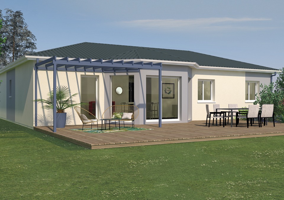 Jolie maison à construire en vente à Mios (33380)