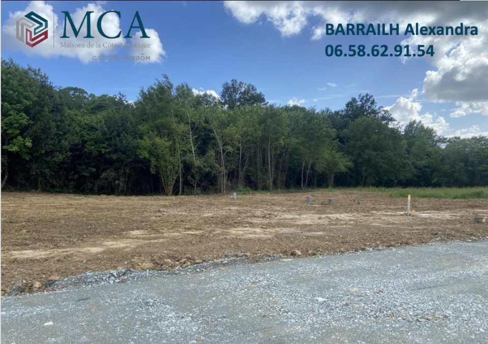 terrain de 500m2 disponible à Castres-Gironde (33640)