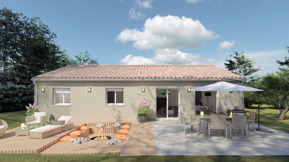 maison à construire disponible à Laugnac