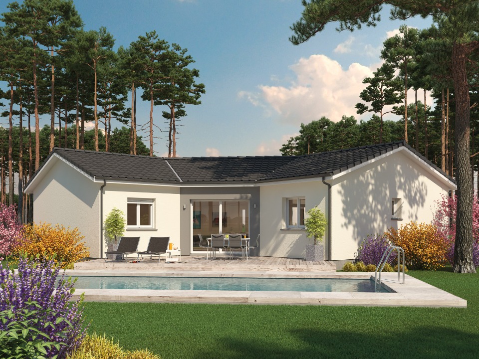 maison individuelle de 100m2 en vente à Laugnac