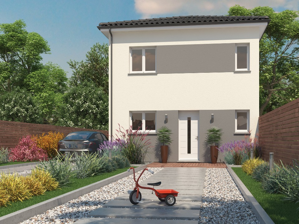 maison à construire de 80m2 à Targon