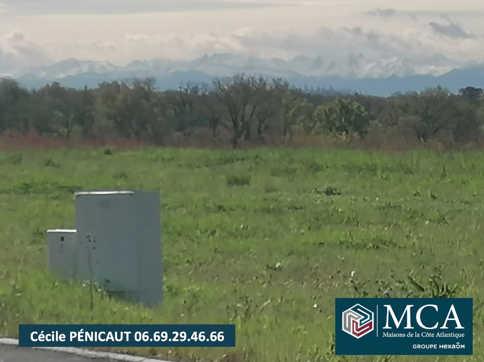 terrain à batir viabilisé de 755m2 en vente à Gamarde-les-Bains