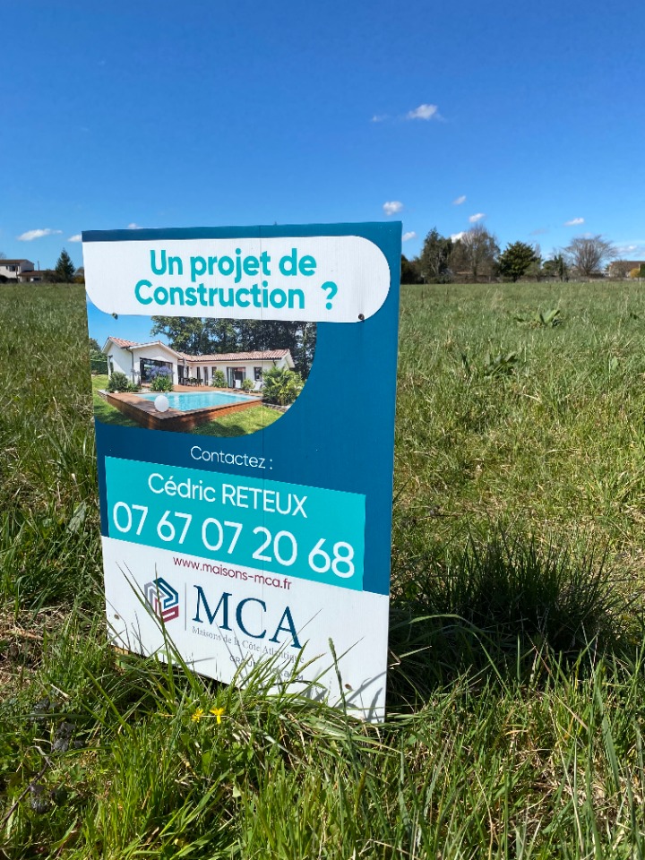 Très beau terrain à construire viabilisé de 1386m2 en vente à Tonnay-Boutonne