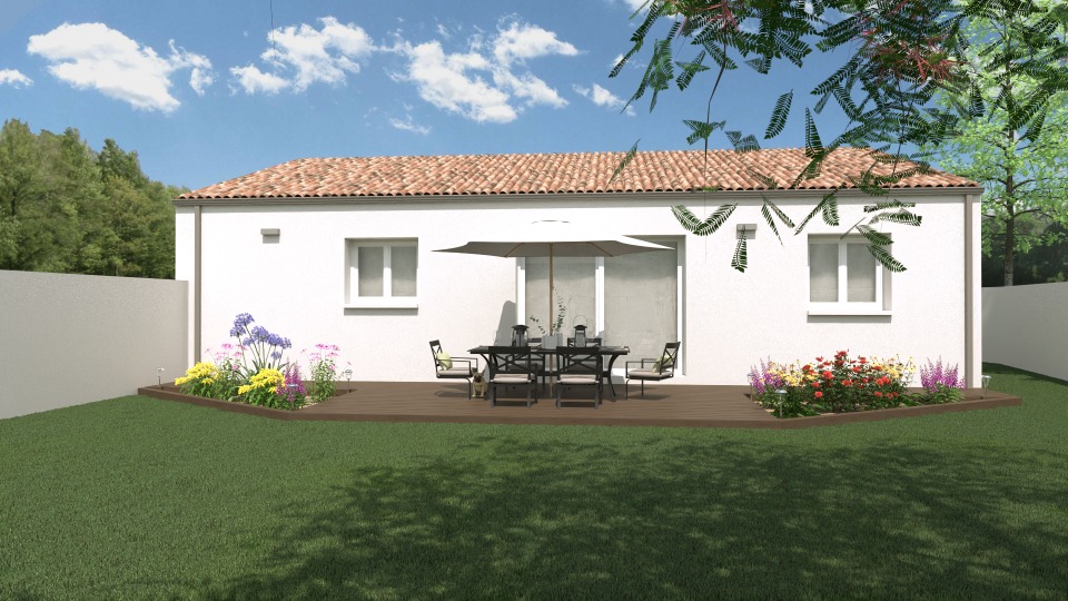 maison à vendre de 90m2 à Le Thou