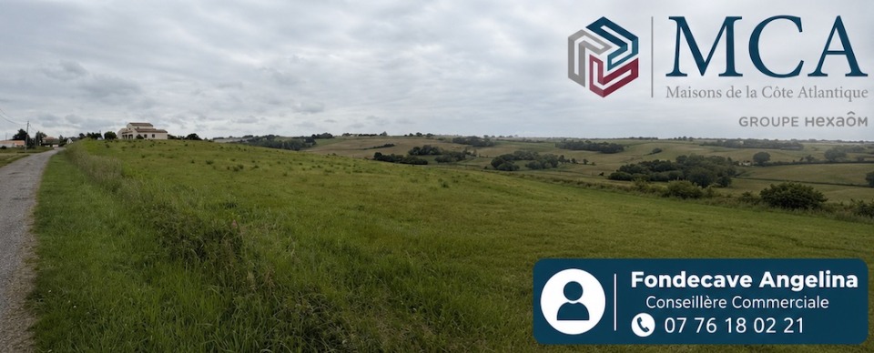 Agréable terrain à vendre viabilisé de 1340m2 en vente à Lévignac-de-Guyenne (47120)