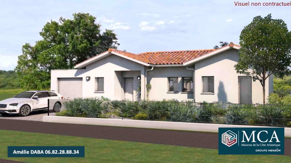Charmante maison à construire à Bénesse-Maremne