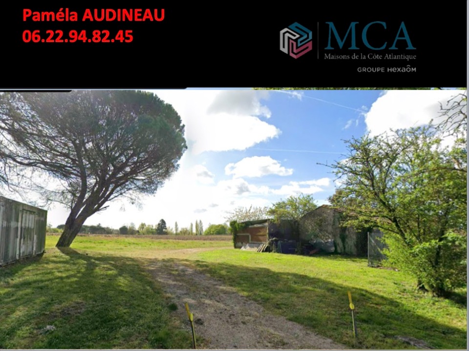 Parcelle de terrain constructible viabilisé de 700m2 à Rions