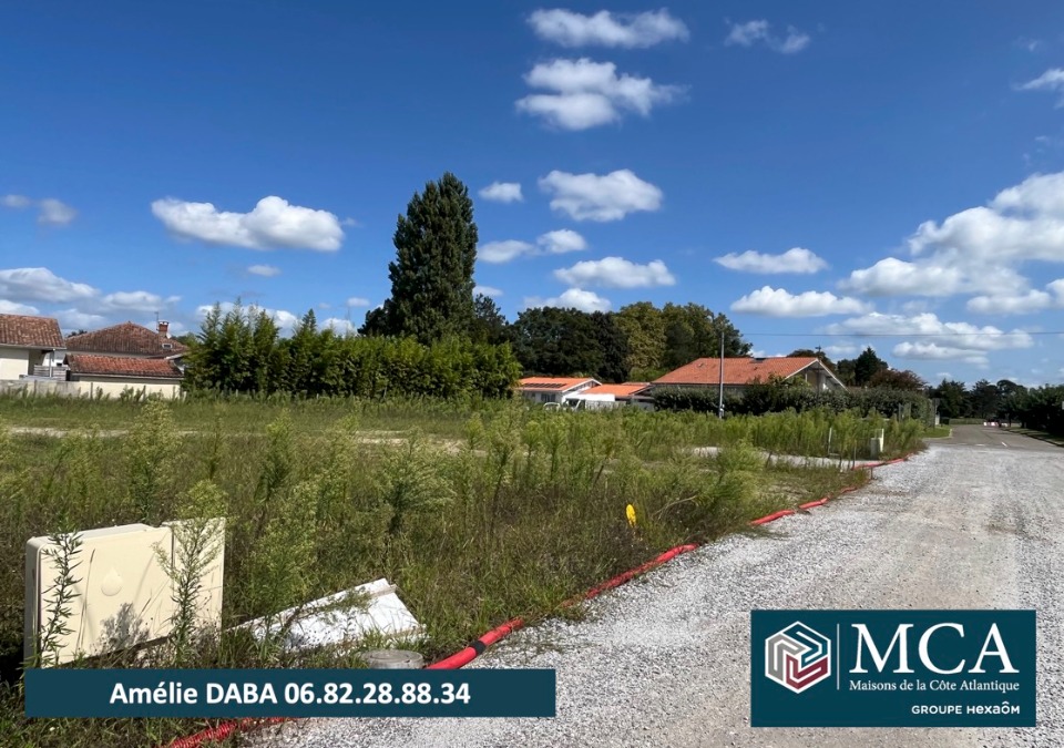terrain constructible viabilisé de 555m2 à Bénesse-Maremne (40230)