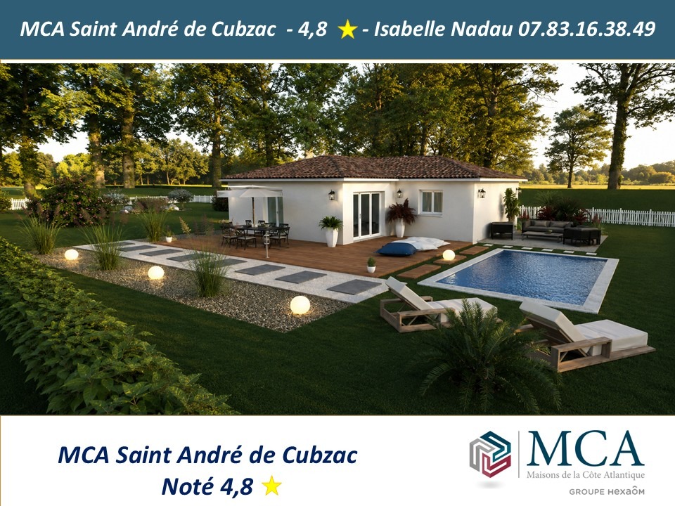 Offre de maison à construire de 85m2 à Saint-André-de-Cubzac
