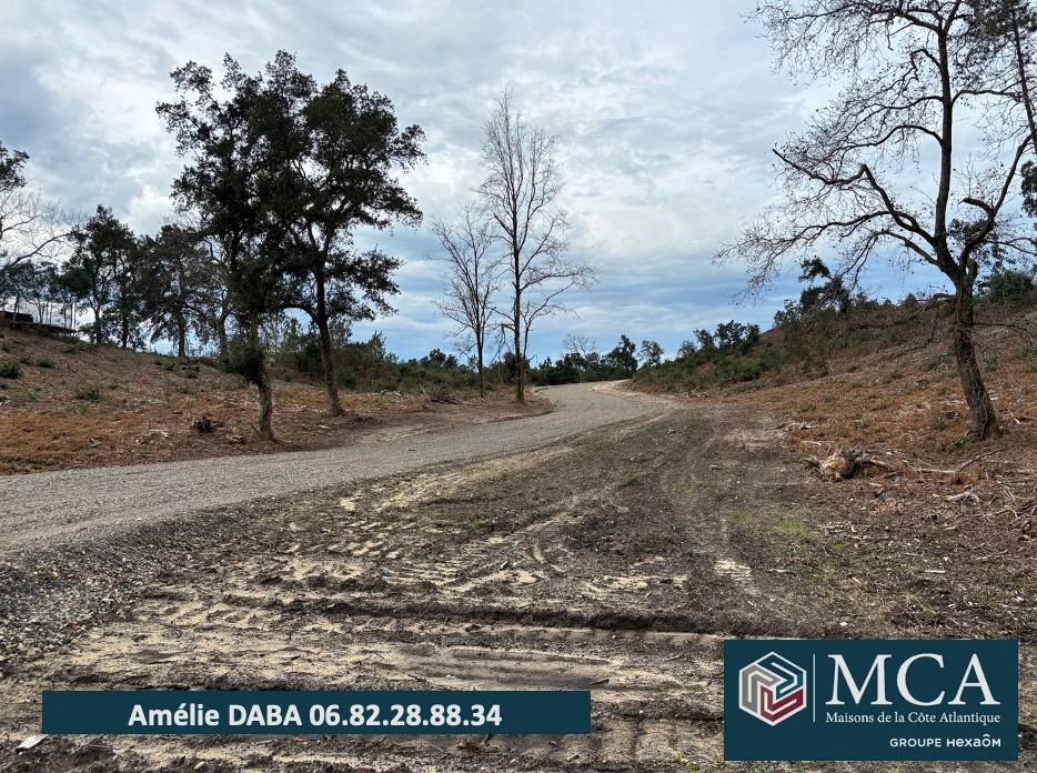 Charmant terrain constructible viabilisé de 600m2 disponible à Labenne (40530)