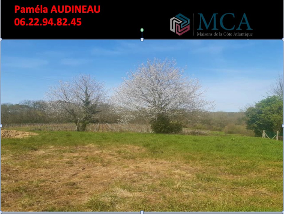 Agréable terrain à vendre viabilisé de 750m2 à Capian