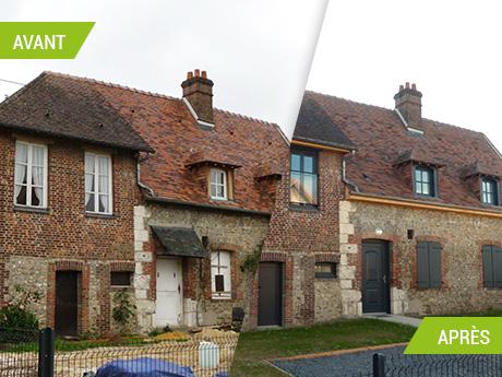 Rénovation complète d'une habitation existante