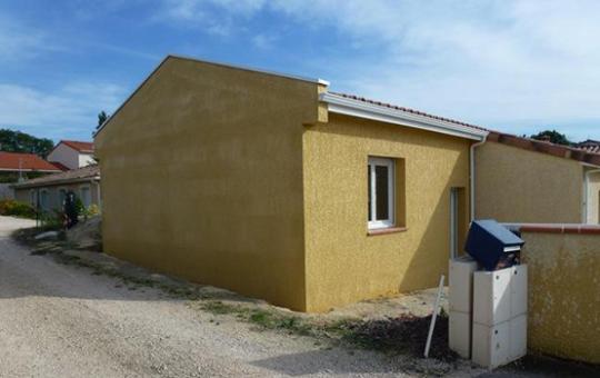 Création de l'extension d’une maison individuelle à Issus (31450)