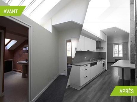 Rénovation et transformation de bureaux en appartements à Aurillac (15000)