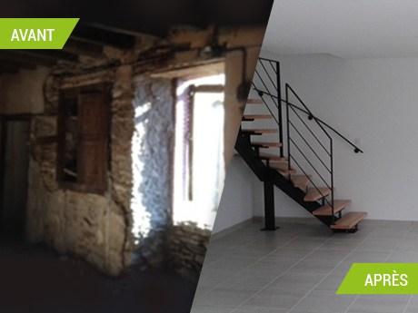 Rénovation globale d'une maison de ville à Castres (81)