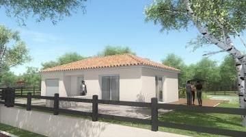 Vue MAISON DE PLAIN PIED - 78 M 2 - HAUTE-VIENNE - LENA 4