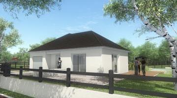 Vue MAISON DE PLAIN PIED - 78 M 2 - CORRÈZE, NORD DU LOT ET DORDOGNE - LENA 4