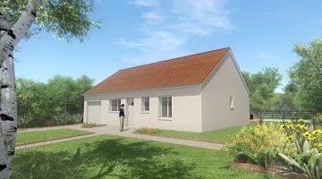 Vue MAISON DE PLAIN PIED - 66 M 2 - CREUSE - ACACIA 4 AG