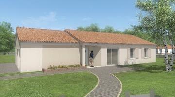 Vue MAISON DE PLAIN PIED - 105 M 2 - HAUTE-VIENNE - STAR 6DG