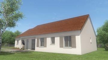 Vue MAISON DE PLAIN PIED - 105 M 2 - CREUSE - STAR 6DG