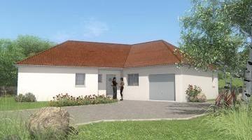 Vue MAISON DE PLAIN PIED - 100 M 2 - CREUSE - VEGA 5 SP
