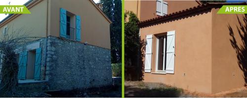 Création d’une extension et aménagement d’une suite parentale à Mouans-Sartoux (06)