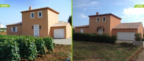 Agrandissement d’un garage existant à Biot (06)