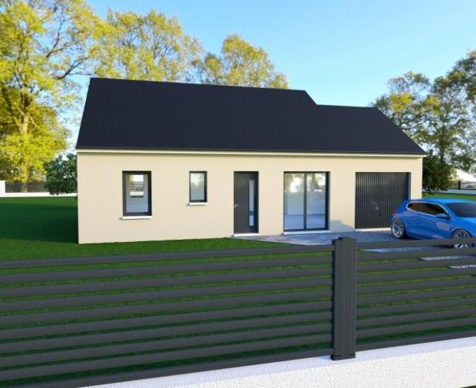 Vue PRIMA 4 AG - 35° - dpts 19/23 - maison de plain pied