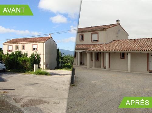 Création de deux chambres d’hôtes à Lagarrigue 81090