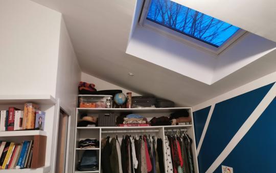 Transformation d'un garage en chambre à Verneuil-sur-Vienne (87430)