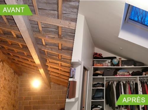 Transformation d'un garage en chambre à Verneuil-sur-Vienne (87430)