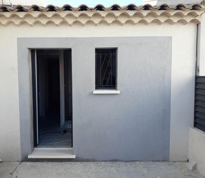 Aménagement d’un garage en suite parentale et buanderie